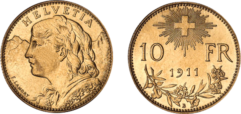 10 Franchi svizzeri